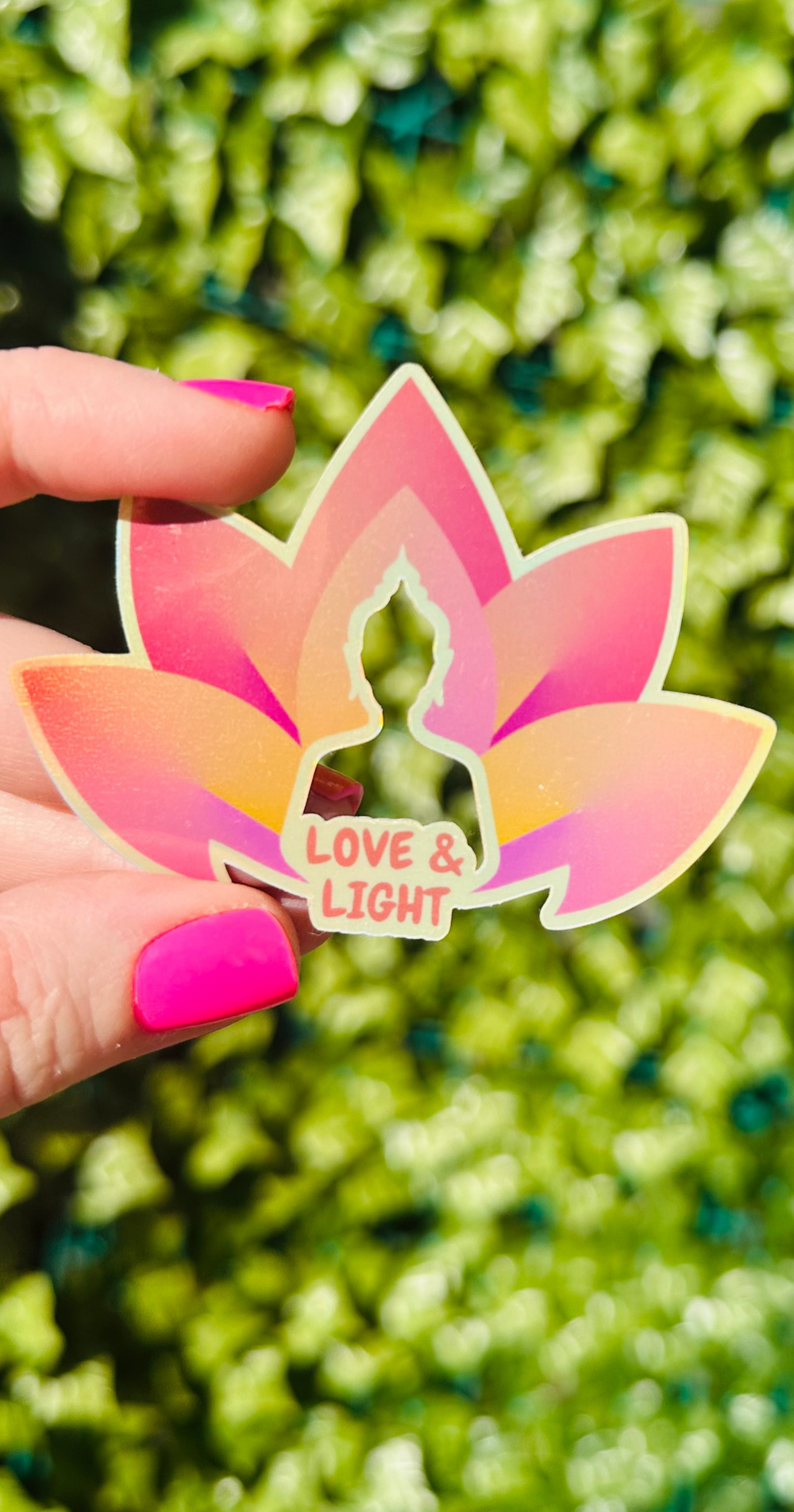 Love and Light Sticker