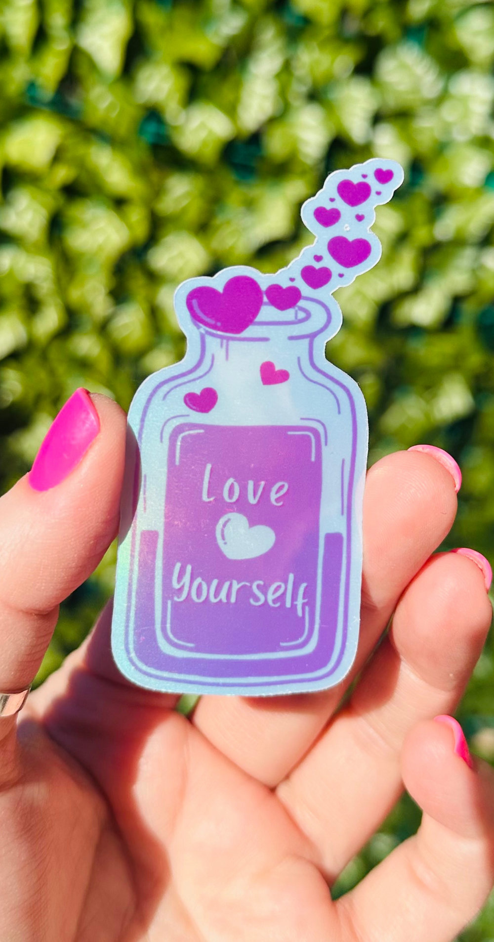 Love Yourself Sticker