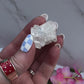 diamond apophylite on marble